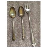 Flatware Lot - Silverplate & Sterling