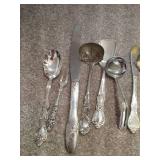 Flatware Lot - Silverplate & Sterling