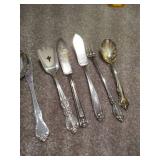 Flatware Lot - Silverplate & Sterling