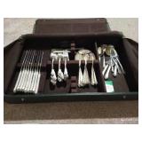 Huge Heirloom Damask Sterling Silverware Lot - WOW!