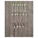 Huge Heirloom Damask Sterling Silverware Lot - WOW!