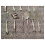 Huge Heirloom Damask Sterling Silverware Lot - WOW!