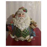 Fitz & Floyd Santa Cookie Jar With Box
