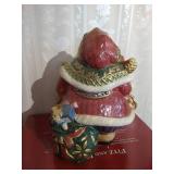 Fitz & Floyd Santa Cookie Jar With Box