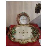 Fitz & Floyd Florentine Platter With Box & Bowl