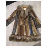 Vintage Otter Skin Fur Coat