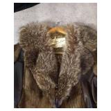 Vintage Otter Skin Fur Coat