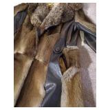 Vintage Otter Skin Fur Coat