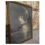 Vintage Photo in Frame - Movie Star?