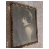Vintage Photo in Frame - Movie Star?