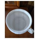 Vintage Revere Ware Washpot & Royalstone China Washbowl