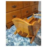 Wood Toboggan Sled - Heavy