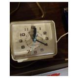 Vintage "Blessed Candles" & Two Clocks