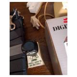 Vintage "Blessed Candles" & Two Clocks