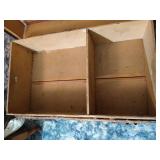 Antique Wood/Metal/Leather Trunk