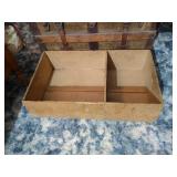 Antique Wood/Metal/Leather Trunk