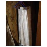 (3) Panels of Lace Curtains