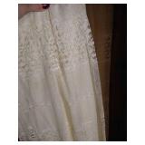 (3) Panels of Lace Curtains