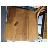 (5) Vintage Sturdy Wooden Chairs