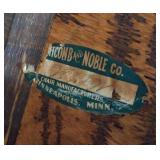 (5) Vintage Sturdy Wooden Chairs