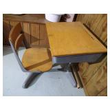 Vintage School Desk