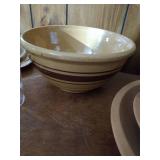 Vintage Dish Lot - Wooden Bowls, Keller Bowl, Etc