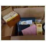 Box of Vintage Ephemera - Handwritten Recipes, Etc