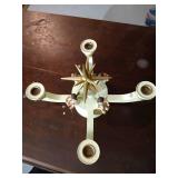 Decorative Wooden Candle Holder - Made in East Germany