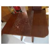 Vintage Wood Drop-Leaf Table