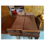 Vintage Wood Drop-Leaf Table