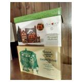 Dept 56 Dickens Village - (2) Large Buildings