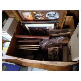 Large Box of Picture Frames - Variety of Sizes