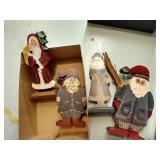 Wooden Santa Lot