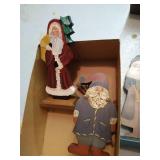 Wooden Santa Lot