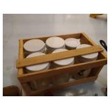 Vintage Kitchen Utensils, Spice Jars, Toaster, Etc