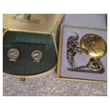 Cufflinks & Pocket Watch
