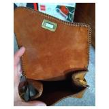 Vintage Leather Purse & Three Wallets