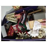 Huge Christmas Lot - Pillows, Hallmark Ornaments, Etc