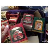 Huge Christmas Lot - Pillows, Hallmark Ornaments, Etc