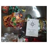 Blown Glass Christmas Ornaments