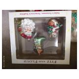 Blown Glass Christmas Ornaments