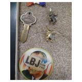 Vintage Democrat Party Memorabilia - Mostly 1972 Convention