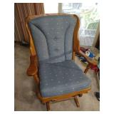 Wood Glider Rocker - Great Shape!