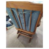 Wood Glider Rocker - Great Shape!