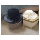 (2) Vintage Hats With Boxes