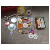 Miscellaneous Pins - Political & Larimore Themed