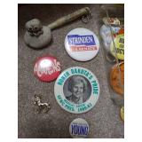Miscellaneous Pins - Political & Larimore Themed