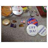 Miscellaneous Pins - Political & Larimore Themed
