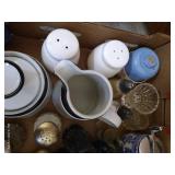 Salt & Pepper Shakers, Cream & Sugar Set, Etc