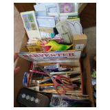 Kitchen Drawer Lot - Scissors, Rulers, Etc